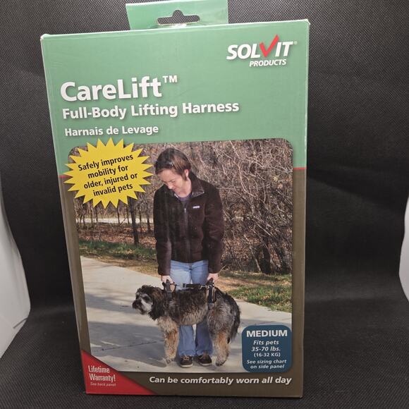 Solvit Other - Solvit Care Lift FULL BODY Medium Dog Lifting Harness 35-70 Lbs. NEW